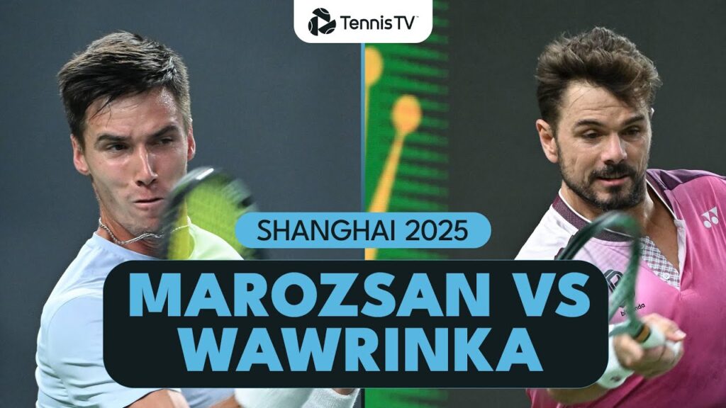 Fabian Marozsan vs Stan Wawrinka | Shanghai 2025 Highlights