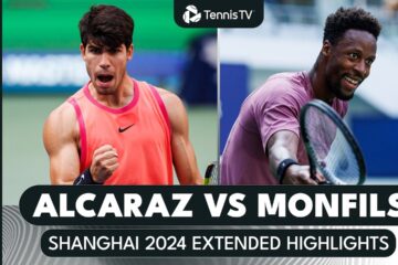 The Greatest SHOWMEN! 🎪 Carlos Alcaraz vs Gael Monfils Shanghai 2024 Extended Highlights