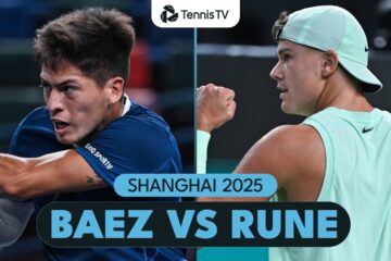 Sebastian Baez vs Holger Rune High-Quality Match | Shanghai 2025 Highlights