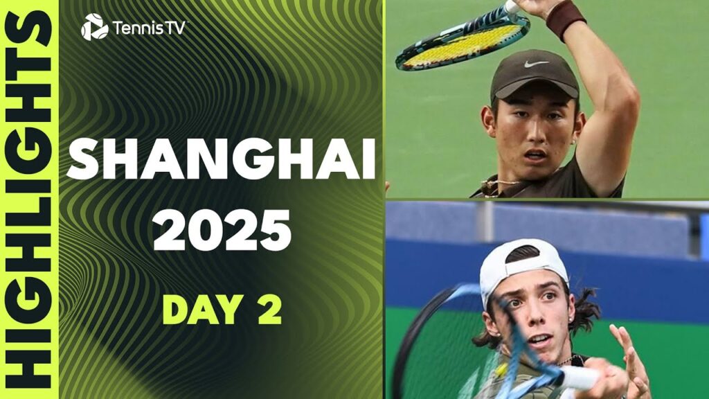 Bu vs Cerundolo Thriller; Shang, Opelka Take To Stadium Court | Shanghai 2025 Day 2 Highlights