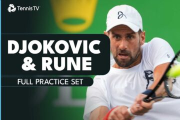 Novak Djokovic & Holger Rune High-Quality Practice Set In FULL! | Shanghai 2025