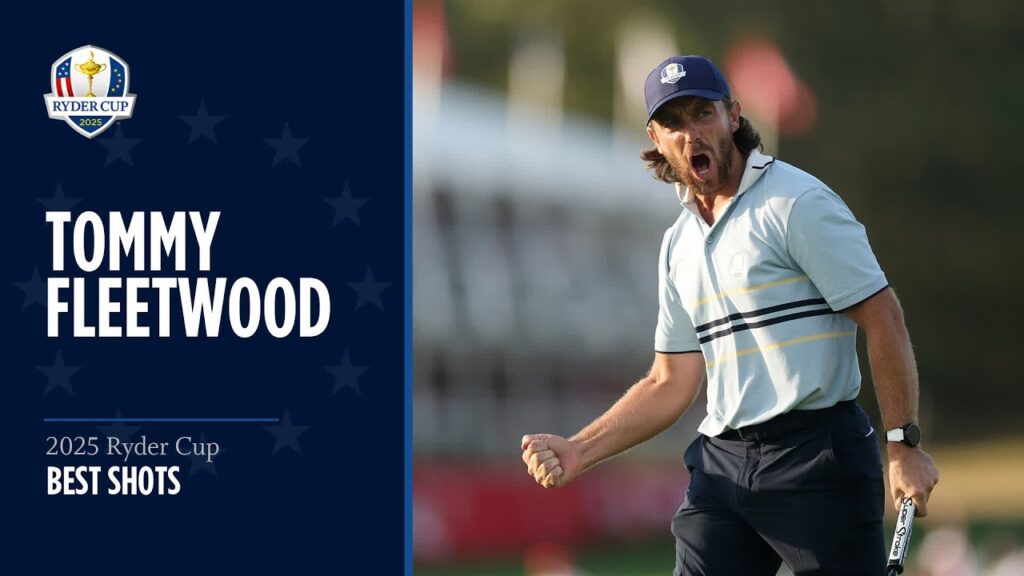 Tommy Fleetwood’s Best Shots | 2025 Ryder Cup Tommy Fleetwood’s Best Shots | 2025 Ryder Cup
