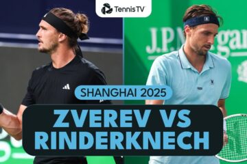 Alexander Zverev vs Arthur Rinderknech Wimbledon Rematch! | Shanghai 2025 Highlights
