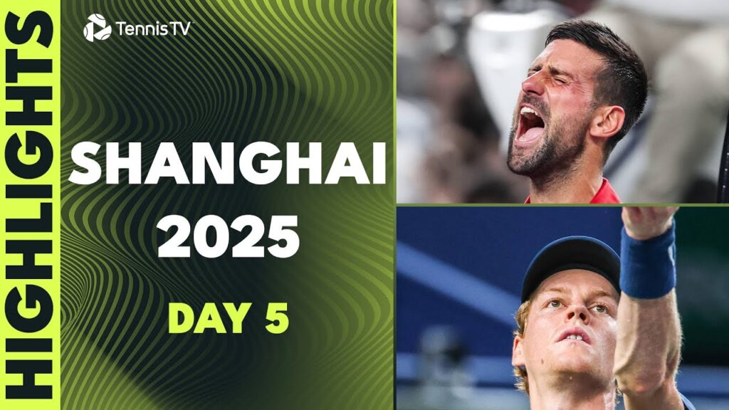 Djokovic Faces Hanfmann; Sinner, Fritz, Rune Also In Action | Shanghai 2025 Day 5 Highlights