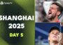 Djokovic Faces Hanfmann; Sinner, Fritz, Rune Also In Action | Shanghai 2025 Day 5 Highlights