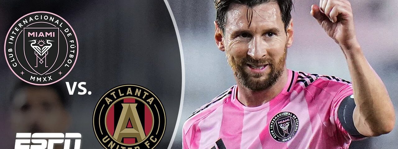 Messi bags a brace 😤 Inter Miami vs. Atlanta United | MLS Highlights