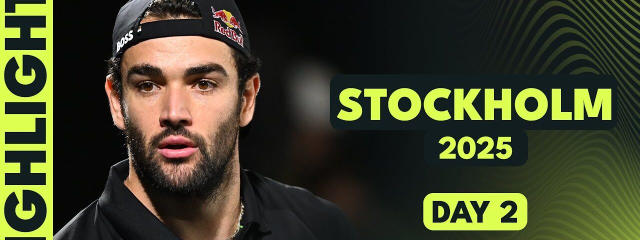 Ymer Brothers Clash; Berrettini, Cilic & More In Action | Stockholm 2025 Day 2 Highlights