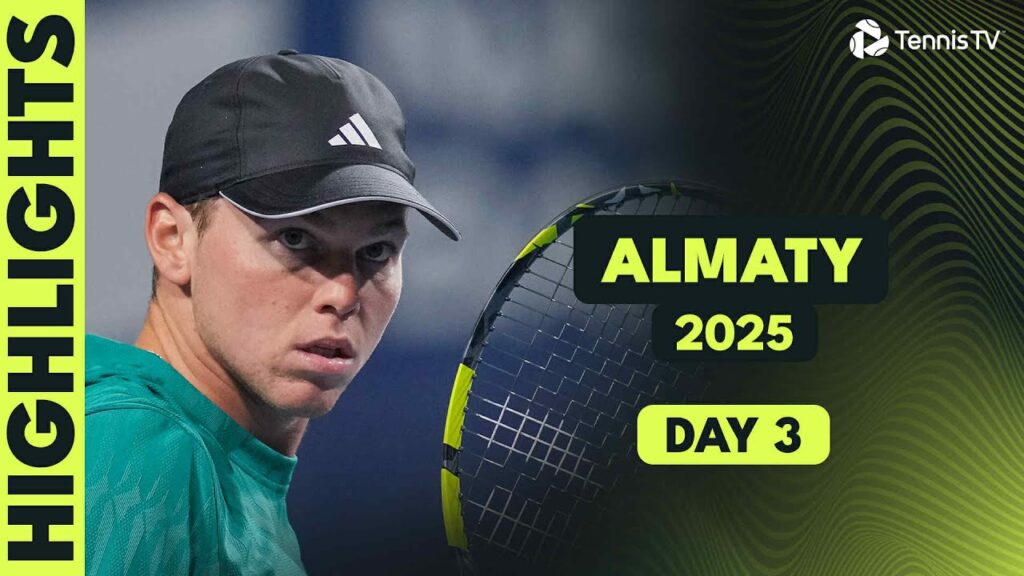 Nakashima vs Marozsan; Michelsen, Moutet In Action | Almaty 2025 Day 3 Highlights