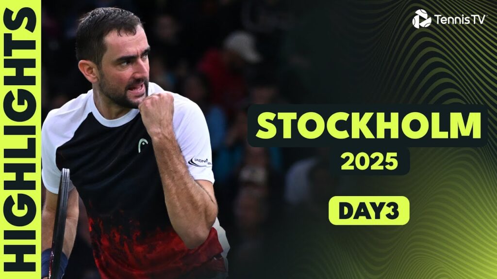 Ruud Takes On Cilic; Borg, Korda & Sonego Also Feature | Stockholm 2025 Day 3 Highlights