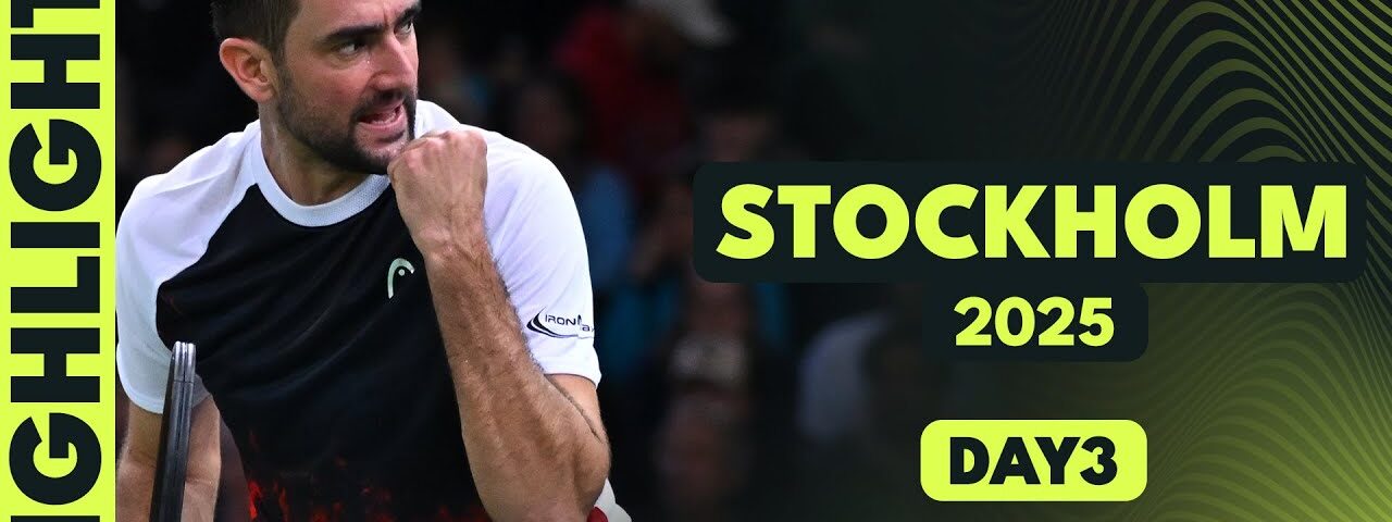 Ruud Takes On Cilic; Borg, Korda & Sonego Also Feature | Stockholm 2025 Day 3 Highlights