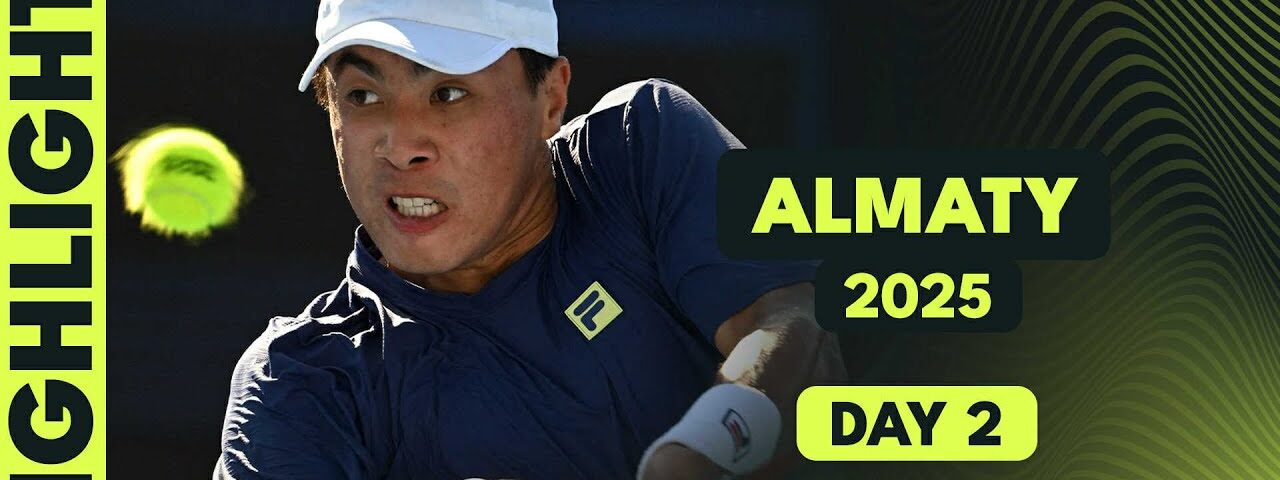 Nakashima Begins Campaign; Shevchenko & Djere Clash | Almaty 2025 Day 2 Highlights
