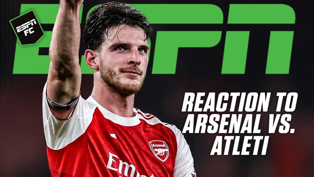 FULL REACTION: Arsenal DOMINATE Atletico Madrid in Champions League match 👀