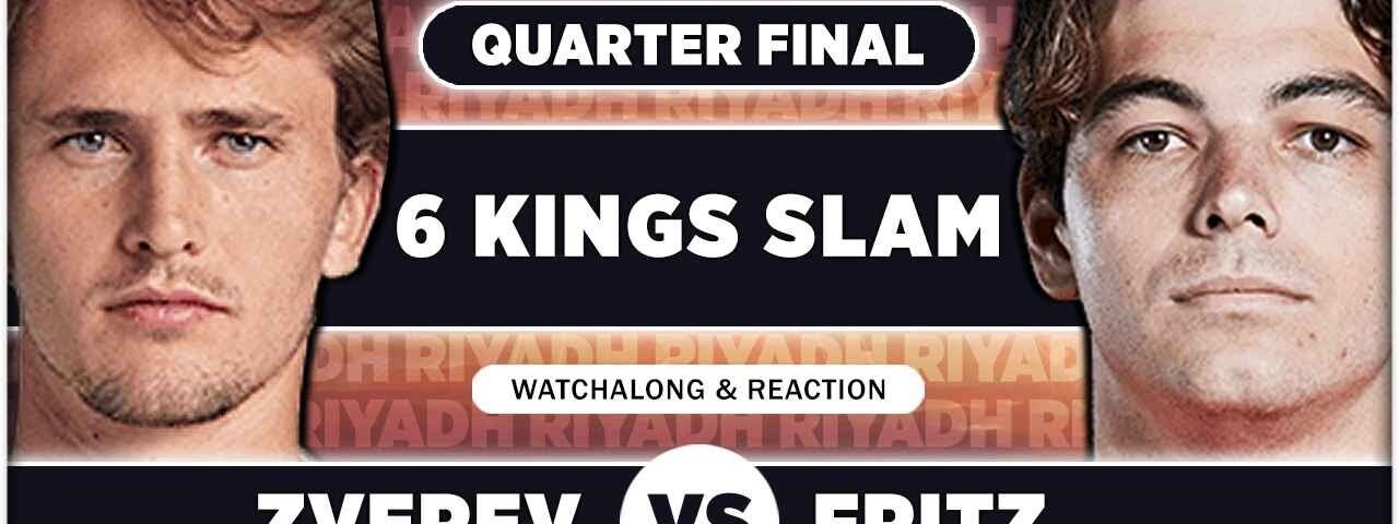 ZVEREV vs FRITZ • Six Kings Slam 2025 QF