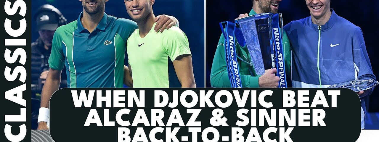 When 36-Year Old Djokovic Defeated Alcaraz & Sinner Back-To-Back 🤯 | Nitto ATP Finals 2023