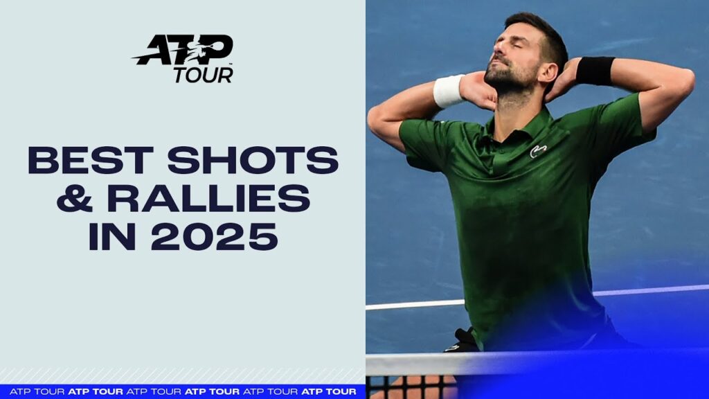 Best Shots & Rallies From The 2025 ATP Tour Season Featuring Alcaraz; Sinner, Djokovic & More 🤩