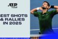 Best Shots & Rallies From The 2025 ATP Tour Season Featuring Alcaraz; Sinner, Djokovic & More 🤩