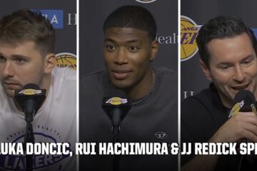 Luka Doncic & Rui Hachimura joke about JJ Redick making them do ‘PechaKucha’