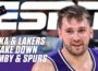 NBA RECAP 🍿 Luka drops 35 as Lakers narrowly escape Spurs & Jokic drops triple-double
