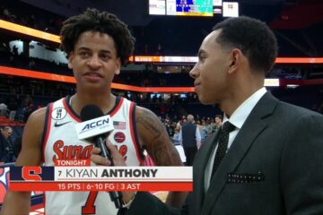 Kiyan Anthony reacts to 15-point game in his Syracuse debut | ESPN College Basketball