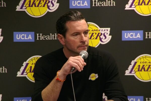 JJ Redick keeps it very short after Lakers’ loss to the Hawks