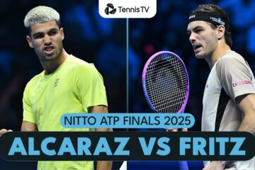 Carlos Alcaraz vs Taylor Fritz EPIC! | Nitto ATP Finals 2025 Highlights