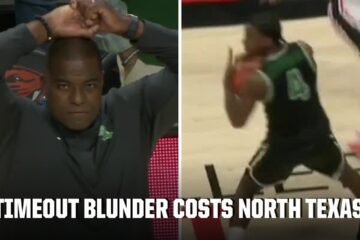 TIMEOUT BLUNDER leads to one of wildest endings you’ll see in North Texas vs. Oregon State 😱