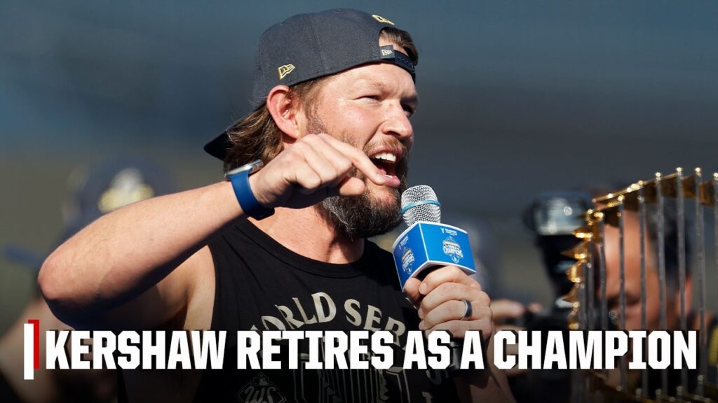‘I’m a champion for life’ 🗣️ Clayton Kershaw says farewell to MLB, Dodgers