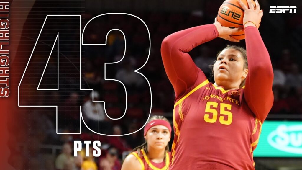 Audi Crooks HIGHLIGHTS 🎥 43 PTS & 7 REB vs. Valparaiso 🔥