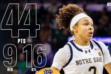 HANNAH HIDALGO SHOW 🍿 Drops career-high 44 PTS & NCAA RECORD 16 STL | ESPN College Basketball