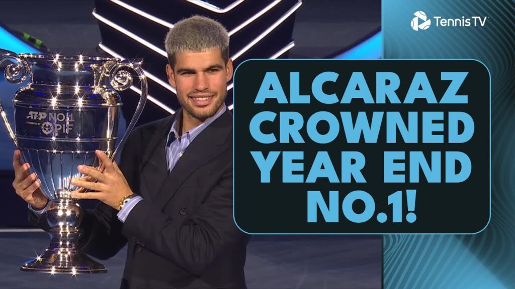 Carlos Alcaraz Crowned 2025 Year-End No.1! ππ | Nitto ATP Finals 2025 Carlos Alcaraz Crowned 2025 Year-End No.1! ππ | Nitto ATP Finals 2025