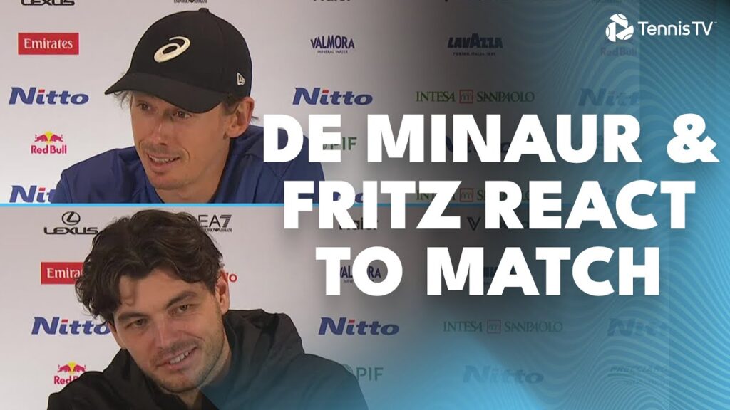 Taylor Fritz & Alex De Minaur React To Their Match 🎙️ | Nitto ATP Finals 2025