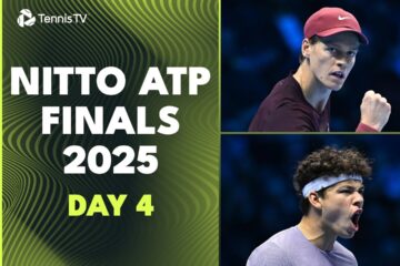 Sinner vs Zverev; Shelton vs Auger-Aliassime | Nitto ATP Finals 2025 Highlights Day 4