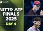 Sinner vs Zverev; Shelton vs Auger-Aliassime | Nitto ATP Finals 2025 Highlights Day 4