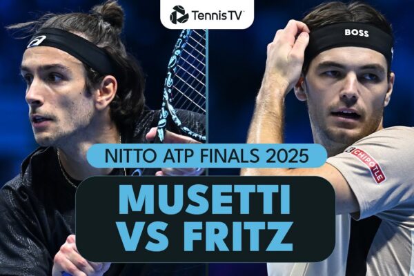 Lorenzo Musetti vs Taylor Fritz | Nitto ATP Finals 2025 Highlights