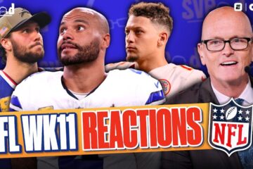 NFL Week 11 REACTIONS ‼️ Chiefs in TROUBLE? Rams the team to beat? + Lane Kiffin DRAMA 🍿 | SVPod