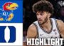 Kansas Jayhawks vs. Duke Blue Devils | Full Game Highlights | ESPN College Basketball