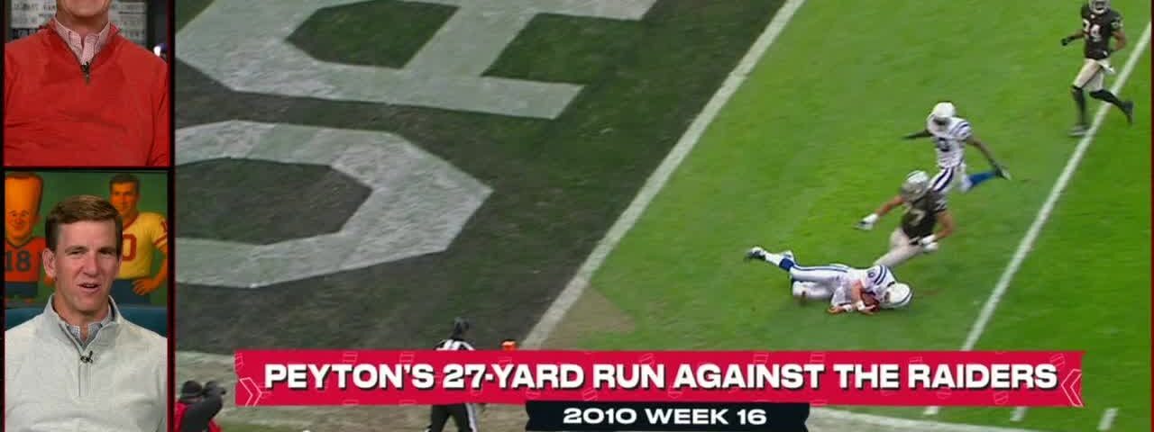 Peyton & Eli reflect on their best moments against the Raiders | Manningcast