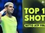 Alcaraz Magic, De Minaur CRAZY Marathon Point & More! | Nitto ATP Finals 2025 Top 10 Shots