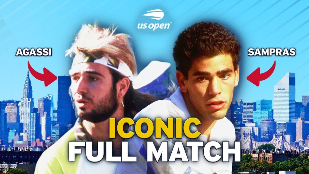 Pete Sampras’ First Major! vs. Andre Agassi | Iconic Full Match | 1990 US Open Final Pete Sampras’ First Major! vs. Andre Agassi | Iconic Full Match | 1990 US Open Final