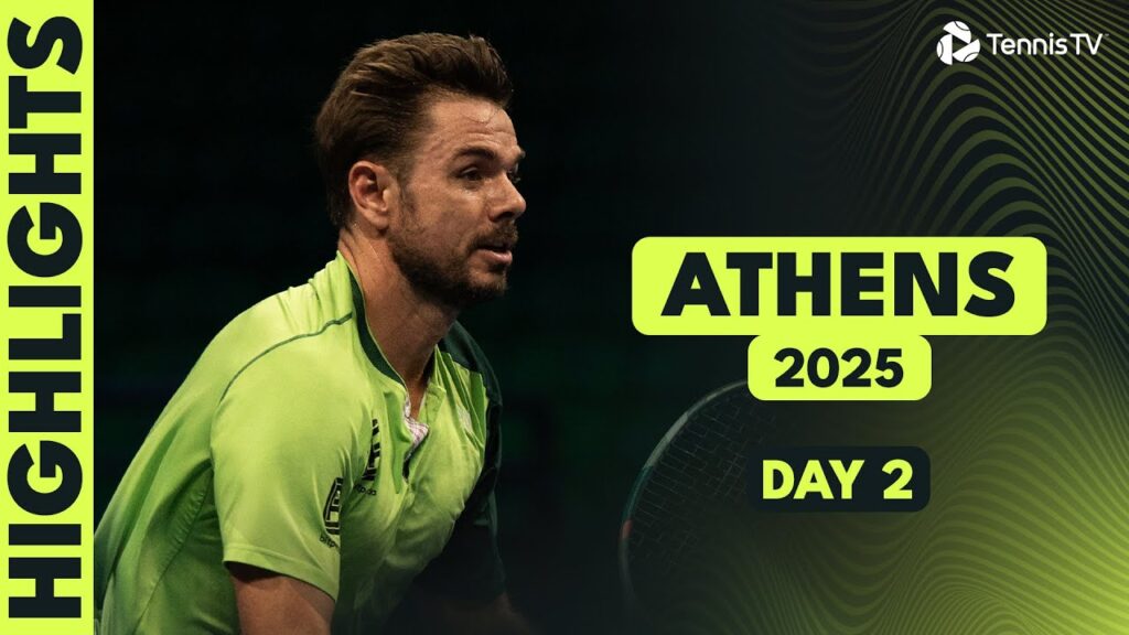 Wawrinka Vs Van De Zandschulp; Müller, Struff & More Feature | Athens 2025 Day 2 Highlights