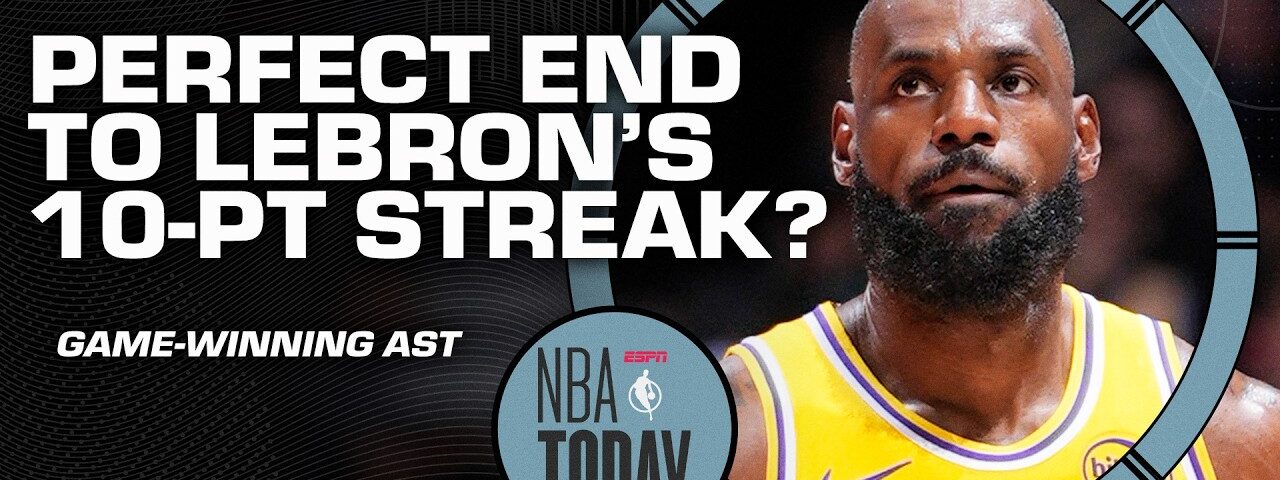 ‘A LeBron we have NEVER SEEN BEFORE’ 🗣️ Reaction to James’ game-winning AST vs. Raptors