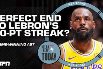 ‘A LeBron we have NEVER SEEN BEFORE’ 🗣️ Reaction to James’ game-winning AST vs. Raptors