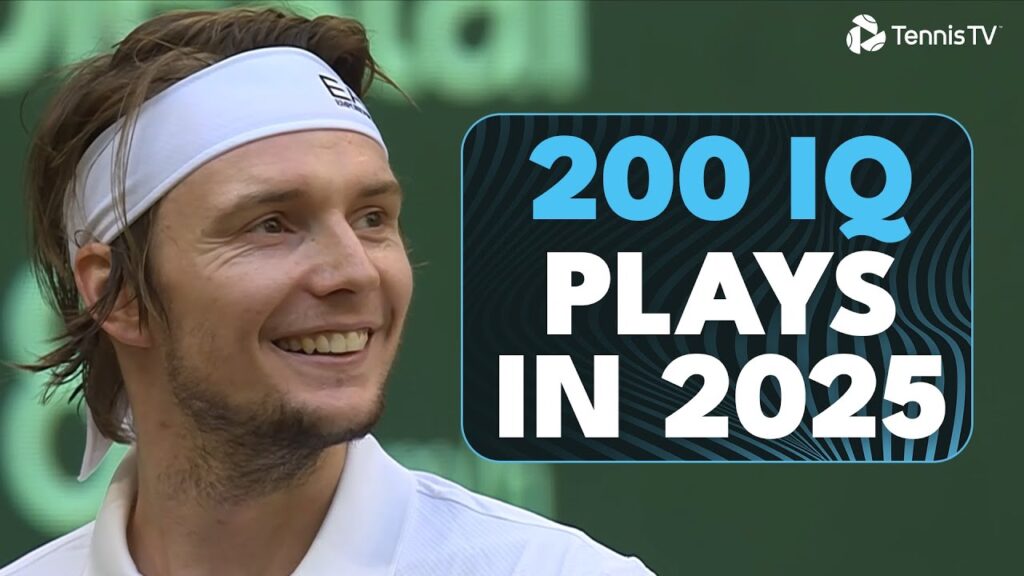 200 IQ Tennis Shots In 2025! 🧠