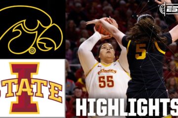 CY-HAWK RIVALRY 🏀 Iowa Hawkeyes vs. Iowa State Cyclones | Full Game Highlights