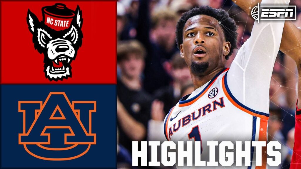 NC State Wolfpack vs. Auburn Tigers | Full Game Highlights