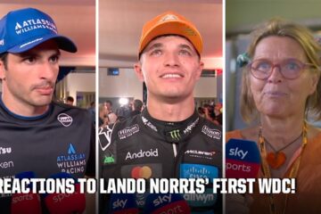 Lando Norris on winning his FIRST WDC 🏆 + REACTIONS from Carlos Sainz & Lando’s mom! 🥹 | ESPN F1