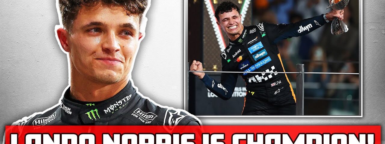 Lando Norris Secures His FIRST F1 World Championship!